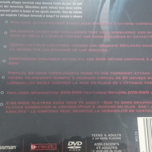 BNIB 24 DVD board game - Picture 3 of 3